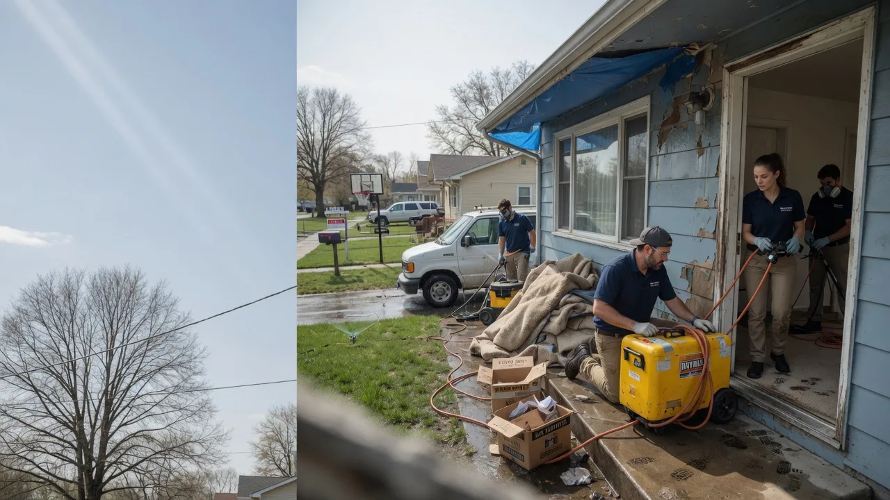 Basement Flood Cleanup in Raymond, KS near me